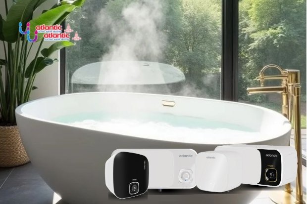 Air Hangat dari Water Heater Atlantic untuk Rumah Tangga Modern