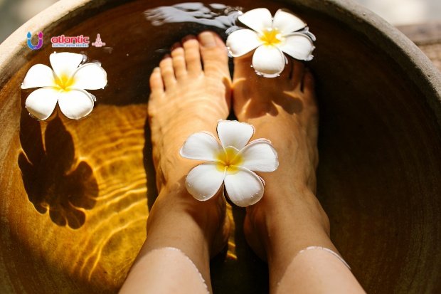 Langkah Cara Merendam Kaki yang Pegal