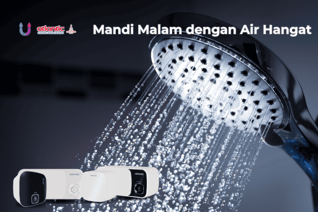 Mandi Malam dengan Air Hangat sebagai Cara Alami Menenangkan Tubuh dan Pikiran