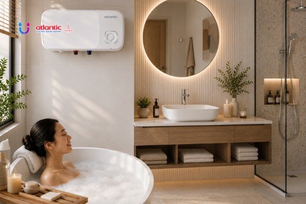 Water heater listrik sebagai investasi jangka panjang yang memberikan kenyamanan, efisiensi, dan kualitas penggunaan di rumah.